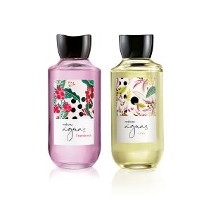 Kit Deo Colônia Framboesa e Lírio Águas de Natura (2 produtos)