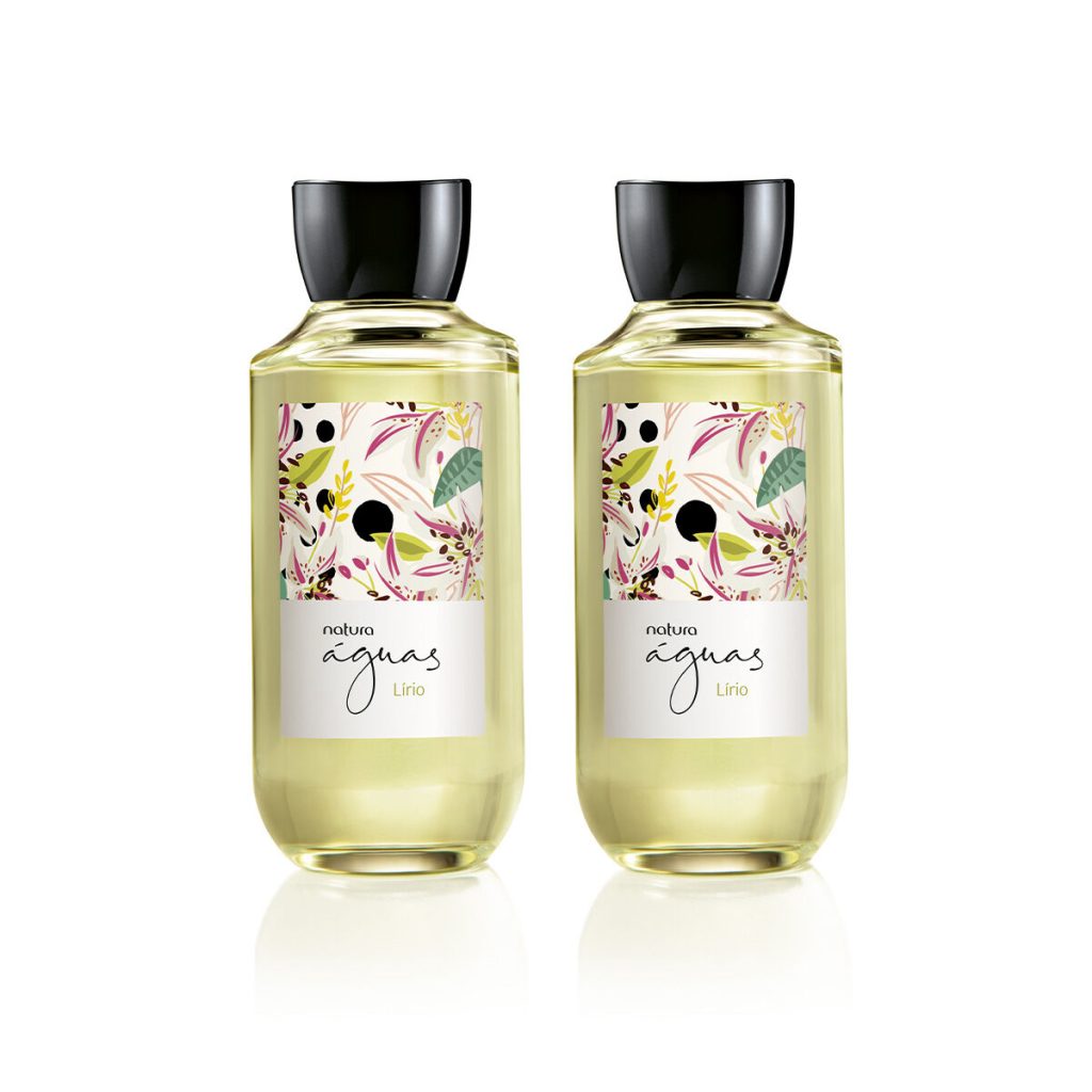 Kit Deo Colônia Lírio Águas de Natura (2 produtos)