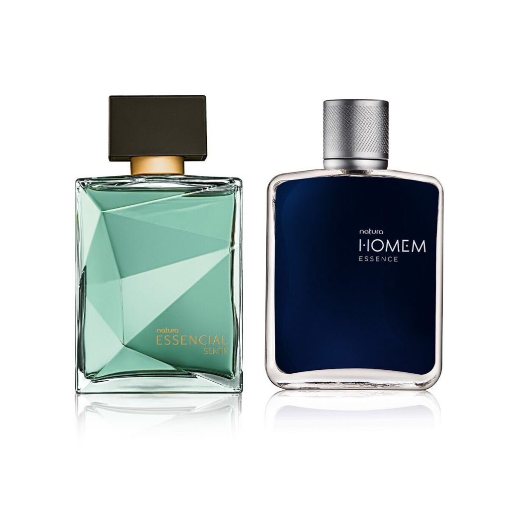 Kit Deo Parfum Essencial Sentir e Natura Homem Essence (2 produtos)