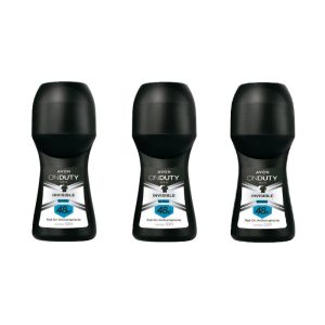 Kit Desodorante Antitranspirante Masculino Roll On Invisible