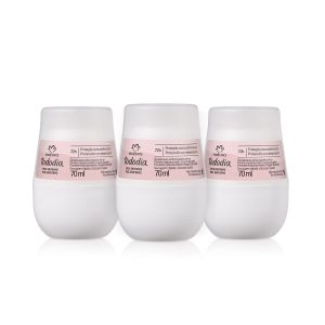 Loja 73 Kit Desodorante Antitranspirante Roll-on Tododia Pele Uniforme (3 unidades)