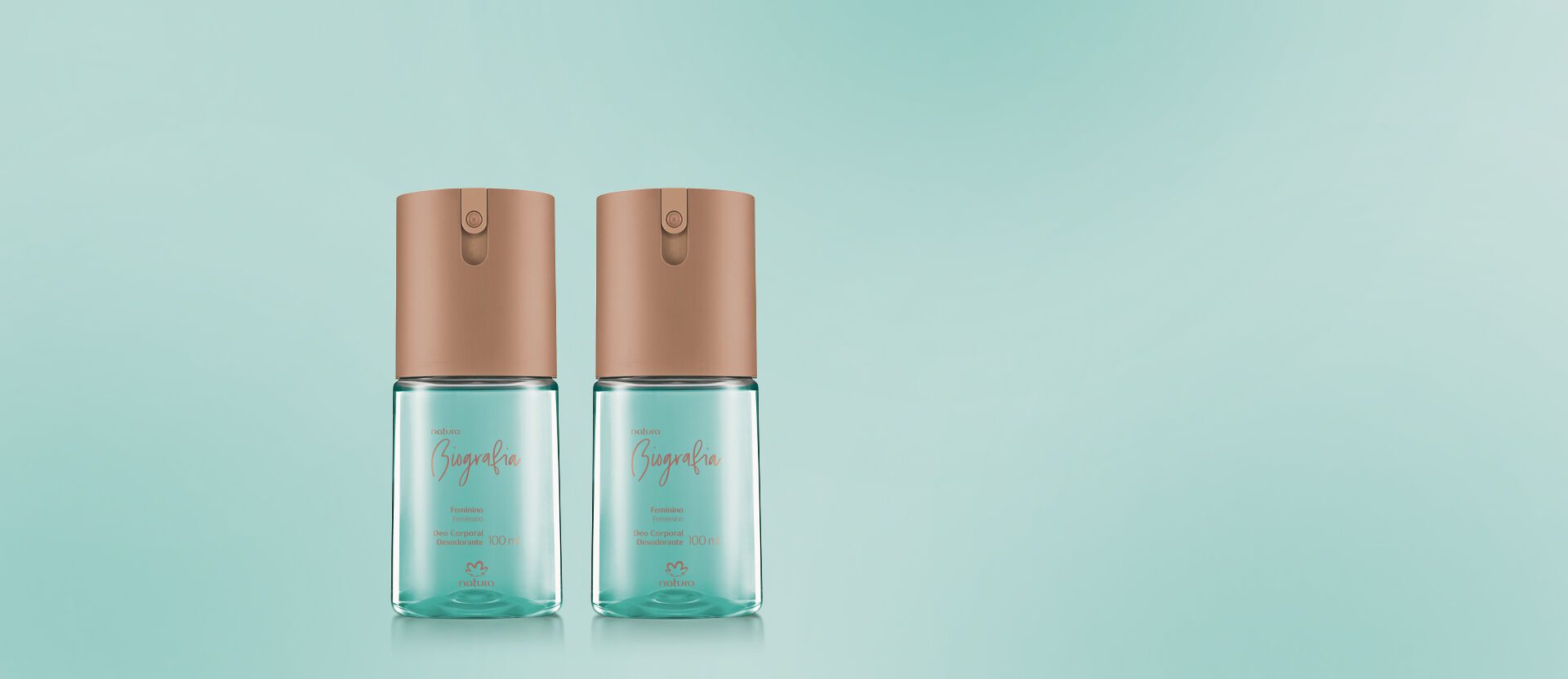 Kit Desodorante Corporal Feminino Biografia 2 produtos