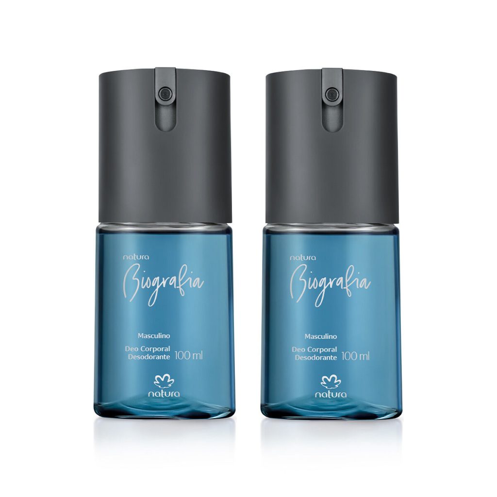 Kit Desodorante Corporal Masculino Biografia (2 produtos)