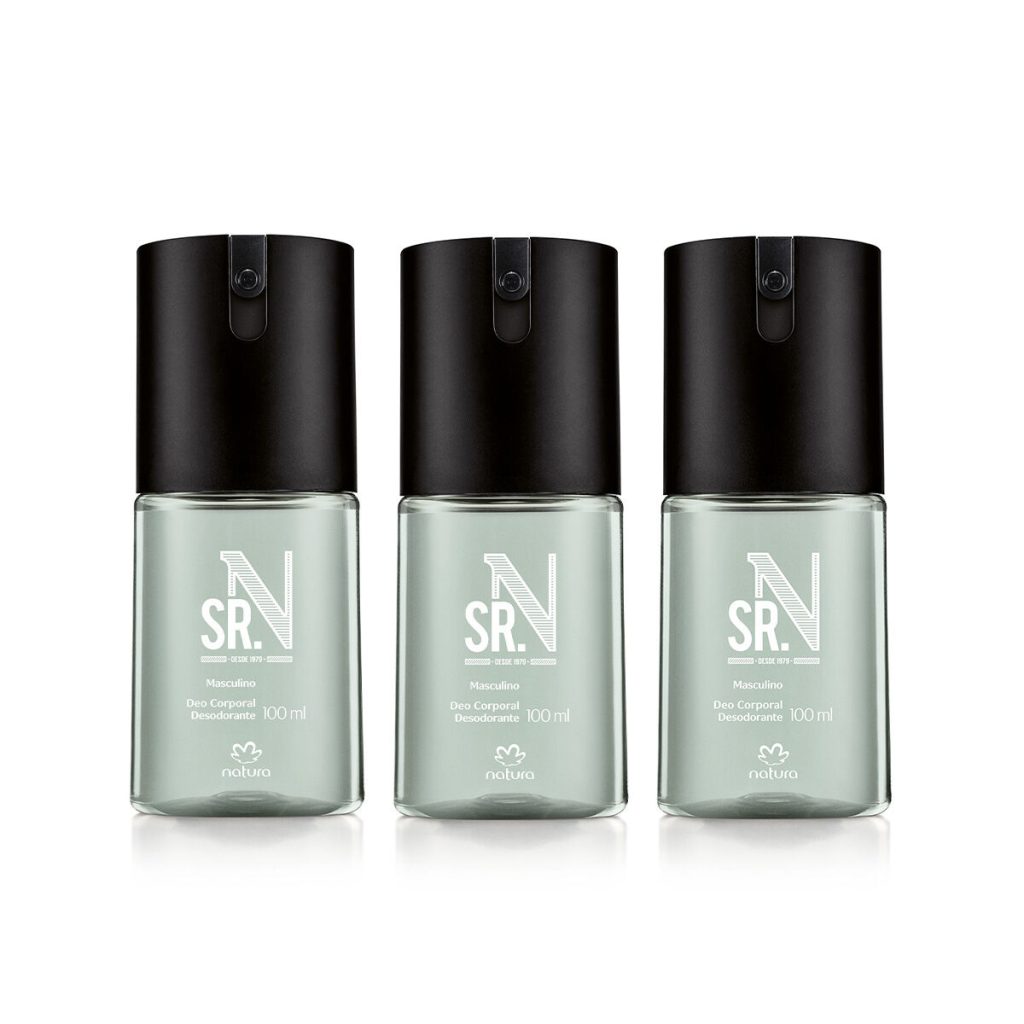 Kit Desodorante Corporal Masculino Sr. N (3 produtos)