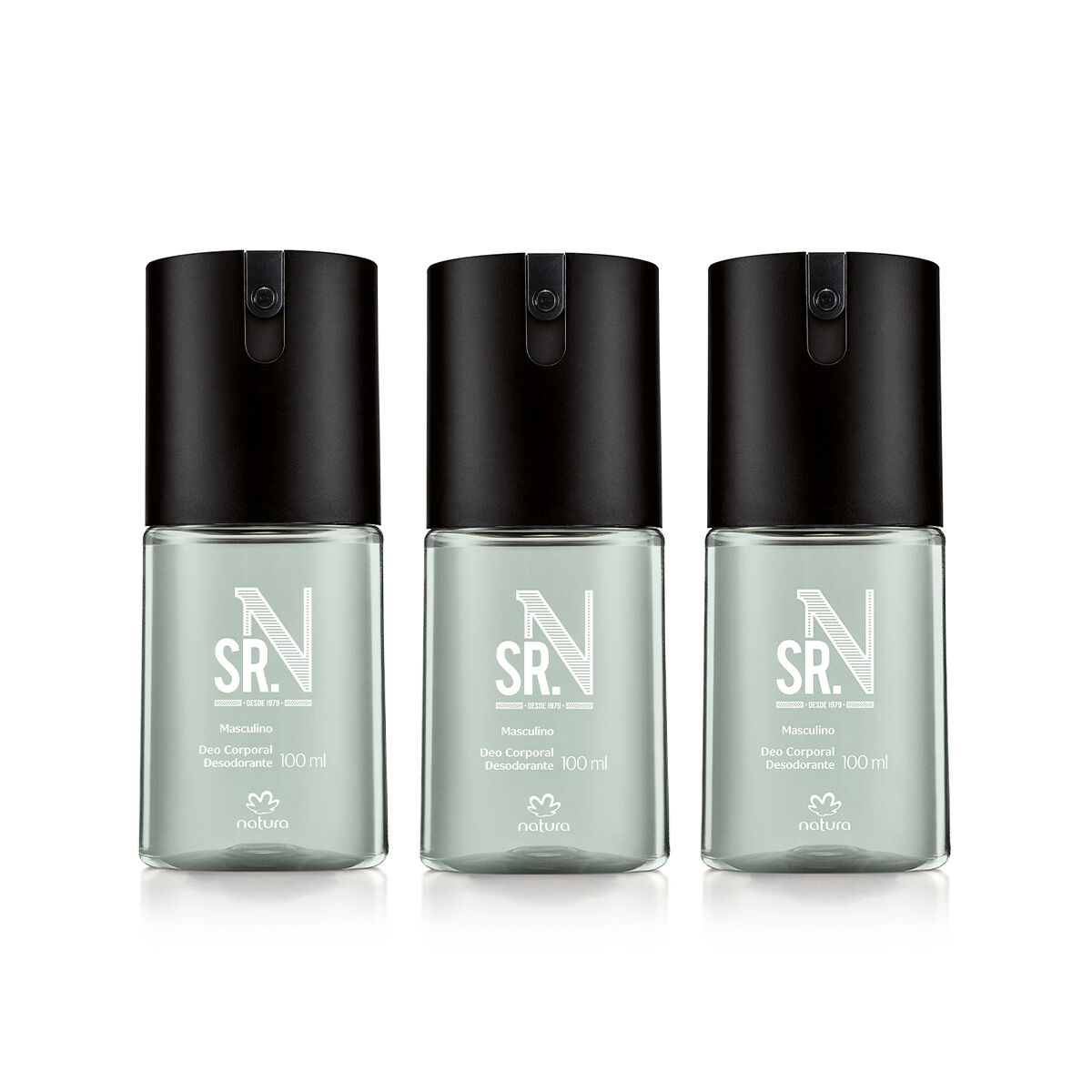 Kit Desodorante Corporal Masculino Sr N 3 produtos