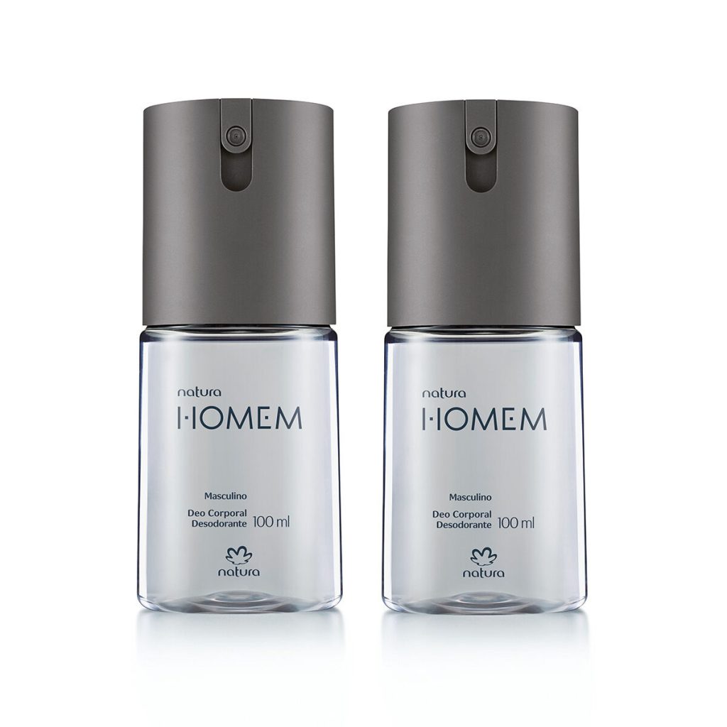 Kit Desodorante Corporal Natura Homem (2 produtos)