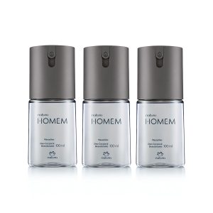 Loja 65 Kit Desodorante Corporal Natura Homem (3 produtos)