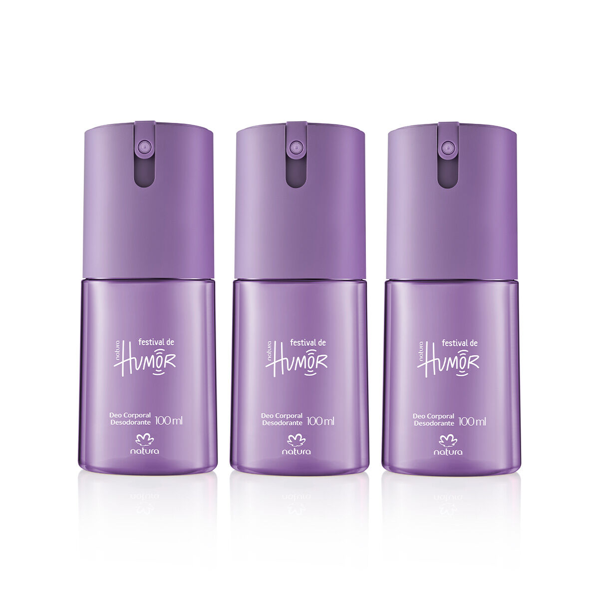 Kit Desodorante Festival de Humor 3 produtos