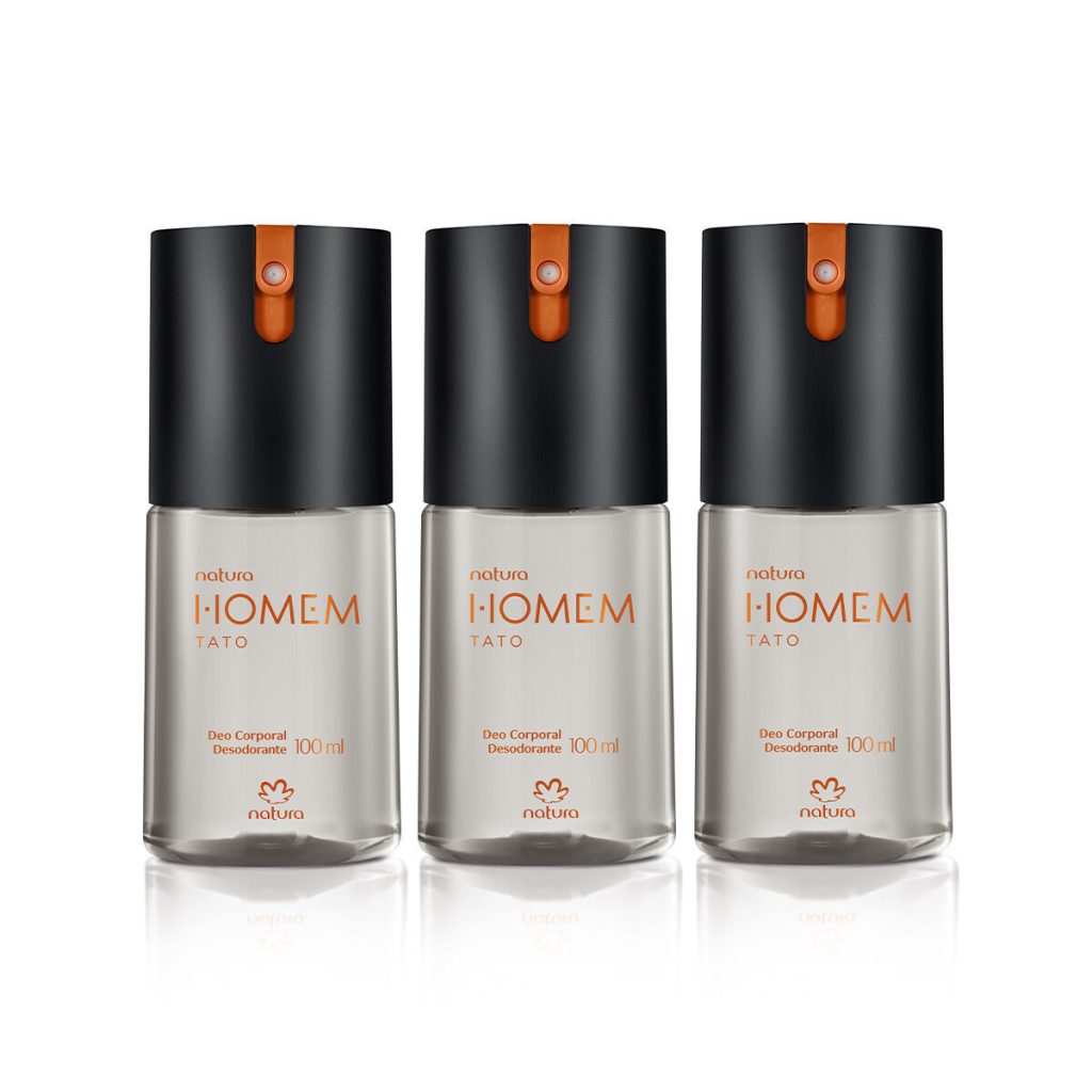 Kit Desodorante Homem Tato (3 produtos)