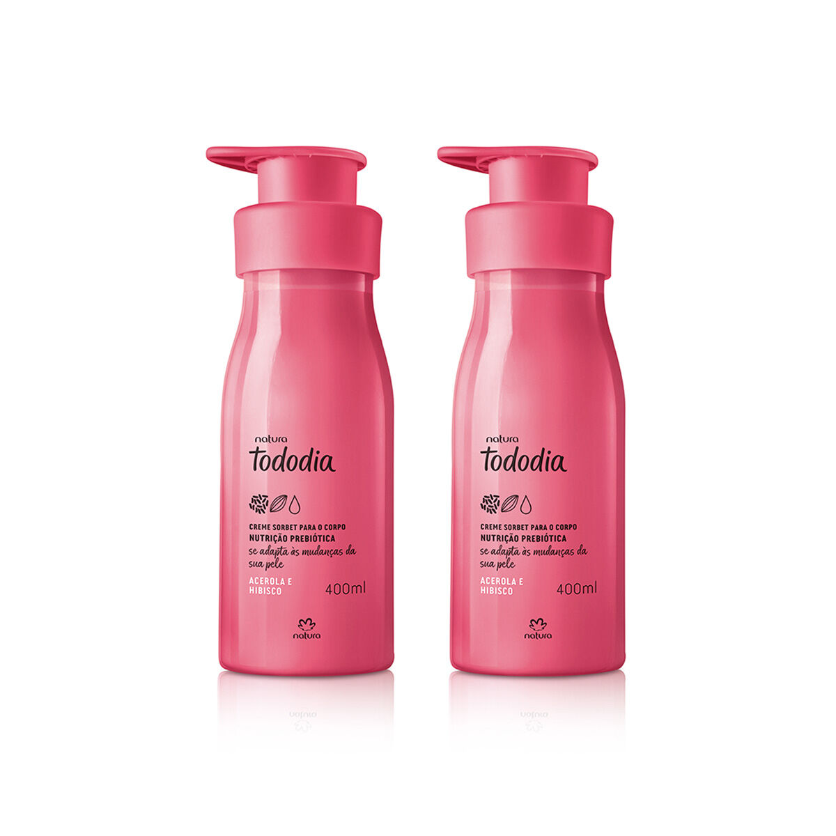 Kit Desodorante Tododia Acerola e Hibisco 2 produtos