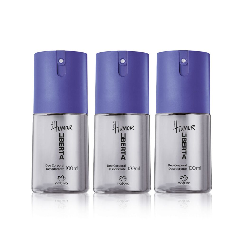 Kit Desodorantes Corporais Humor Liberta (3 produtos)