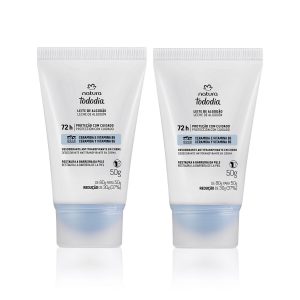 Kit Desodorantes em Creme Tododia Leite de Algodão (2 produtos)