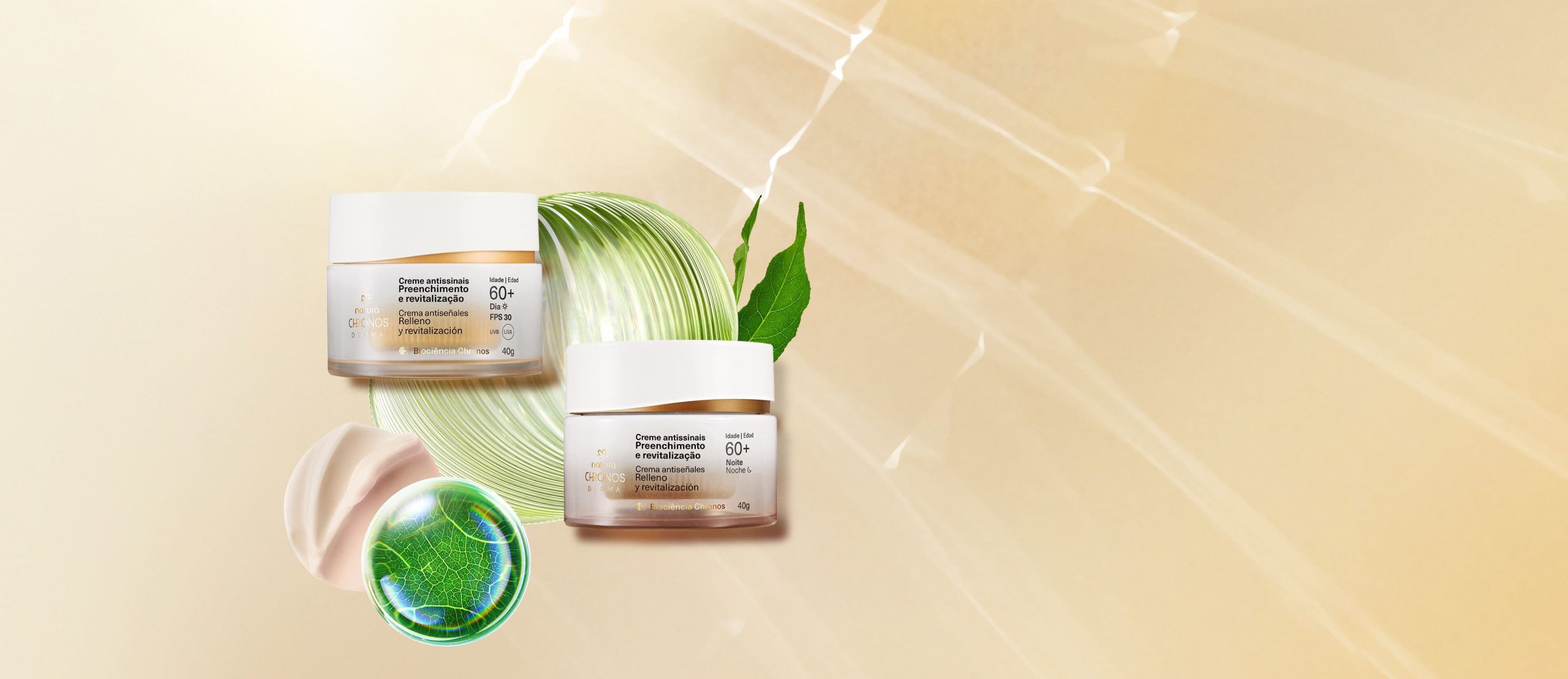 Kit Dupla Antissinais 60 Chronos Derma 2 produtos scaled
