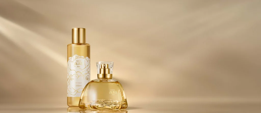 Kit Eau de Parfum e Óleo Corporal Natura Aura Alba (2 produtos)