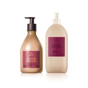 Kit Ekos Creme Hidratante Corporal Baunilha Amazônica com Refil (2 produtos)