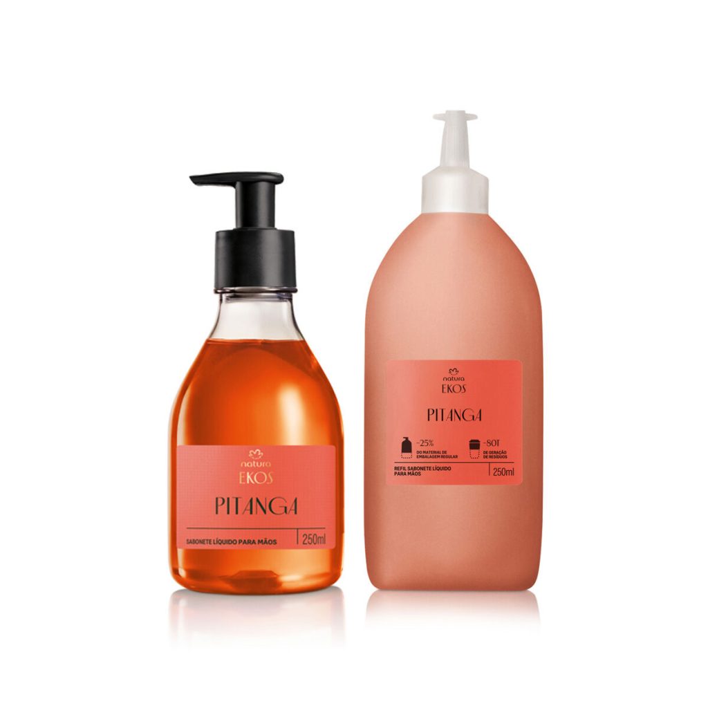 Kit Ekos Sabonete para Mãos com Refil Pitanga