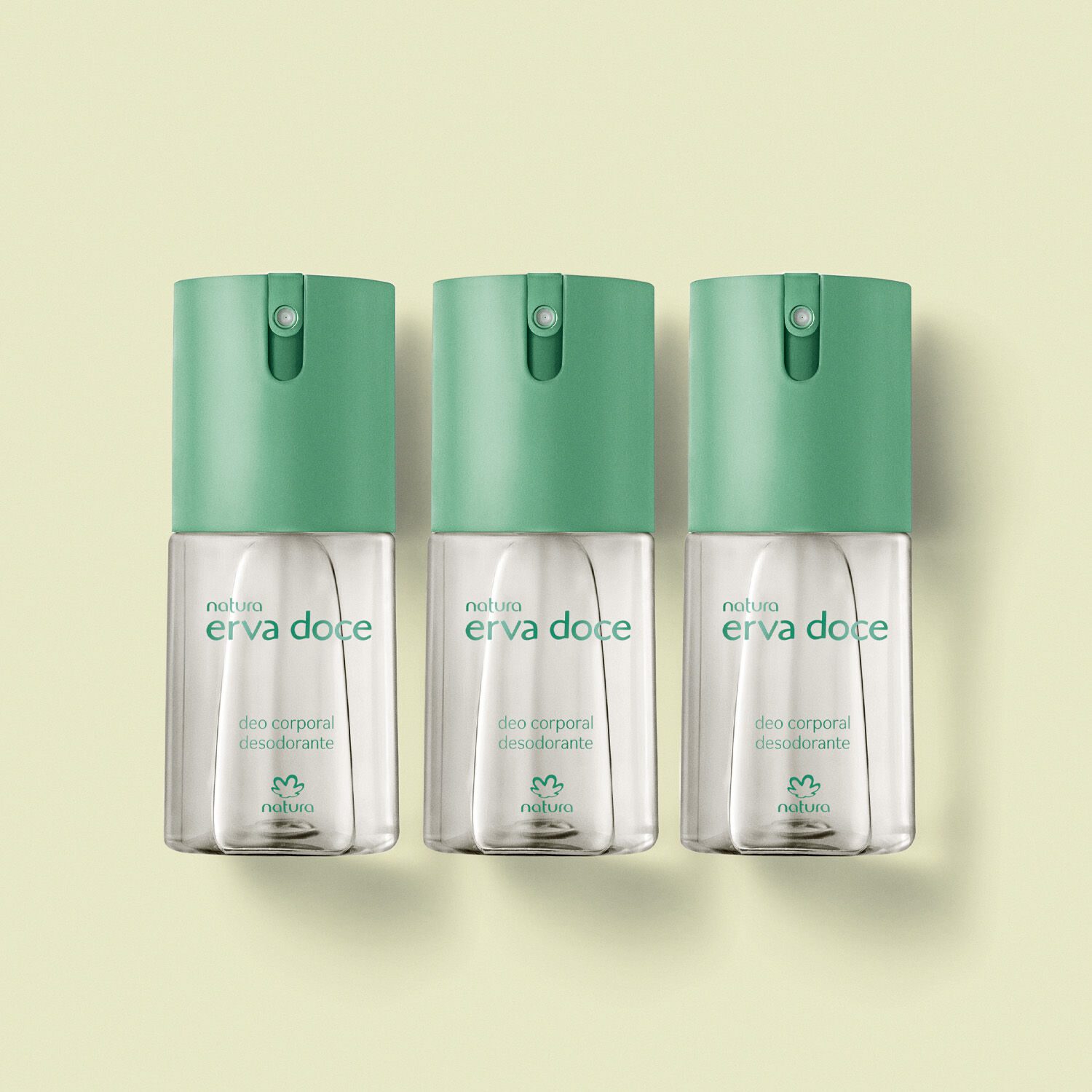 Kit Erva Doce Desodorante Corporal 3 produtos