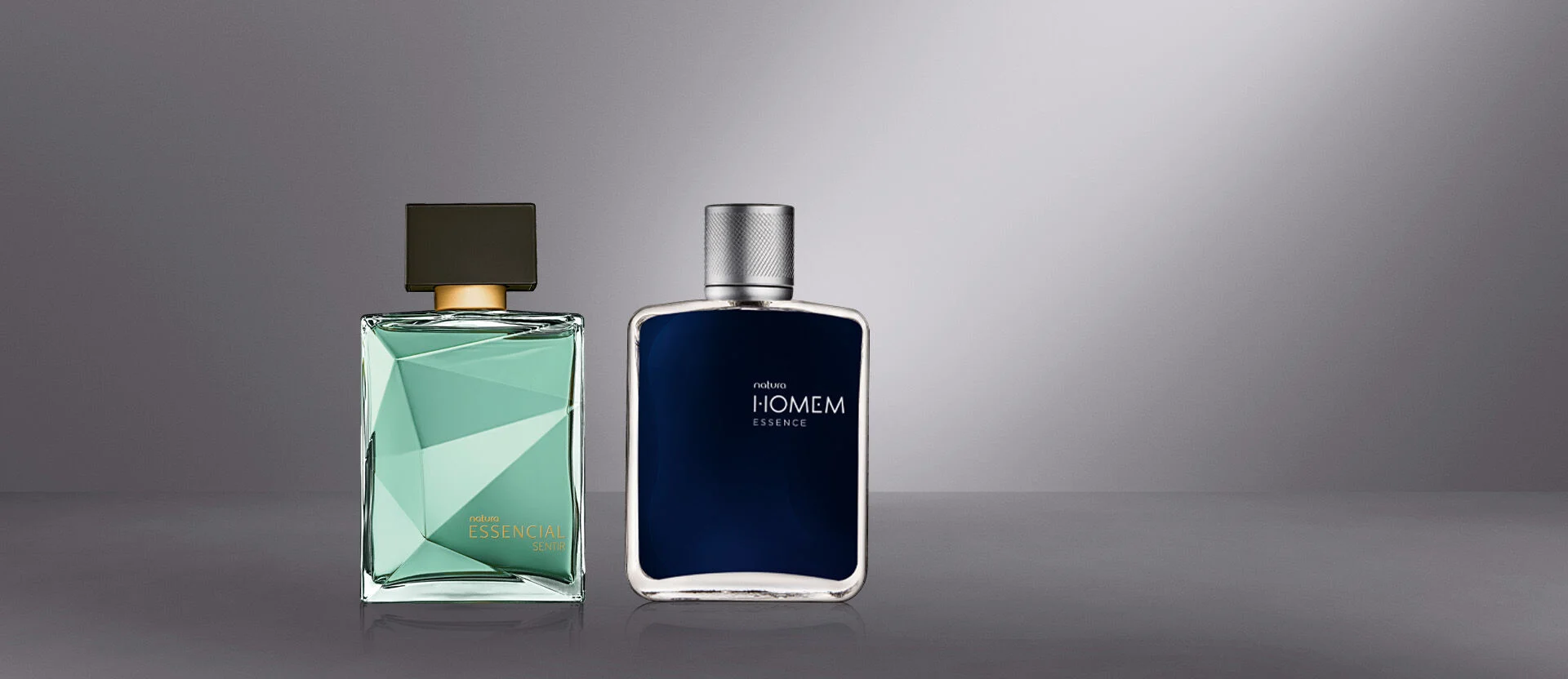 Kit Essencial Sentir e Natura Homem Essence 2 produtos