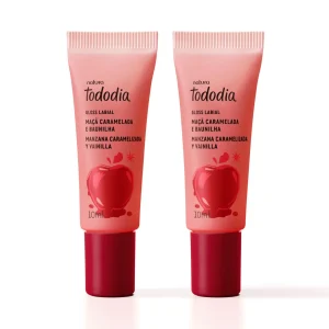 Loja 59 Kit Gloss Labial Tododia Maçã Caramelada e Baunilha