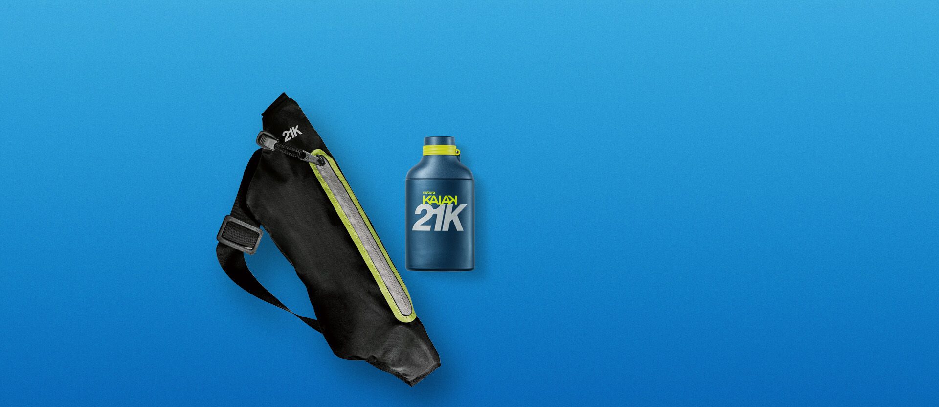 Kit Kaiak 21K com Pochete 2 produtos