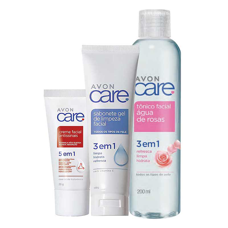 Kit Limpa e Hidrata Avon Care