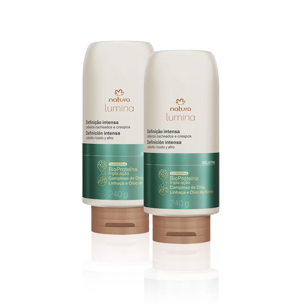 Kit Lumina Gelatina de Definição e Brilho