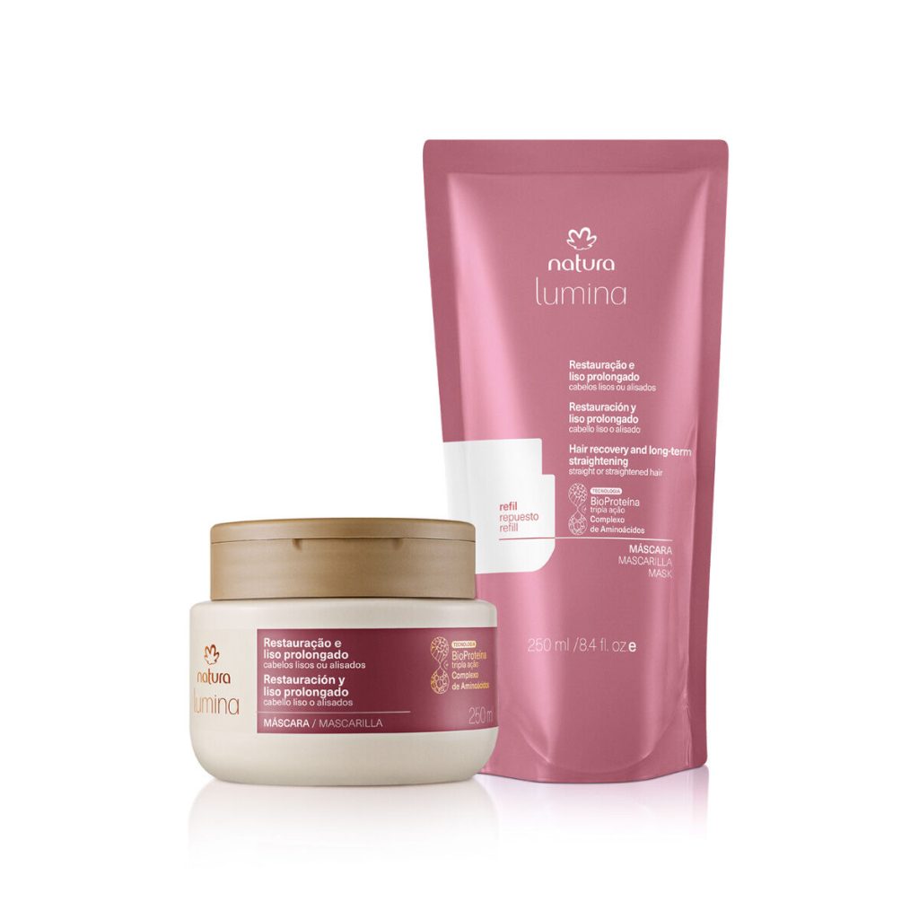 Kit Lumina Máscara Restauração e Liso Prolongado