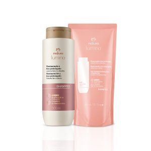 Kit Lumina Shampoo Restauração e Liso Prolongado [NATBRA-262783]