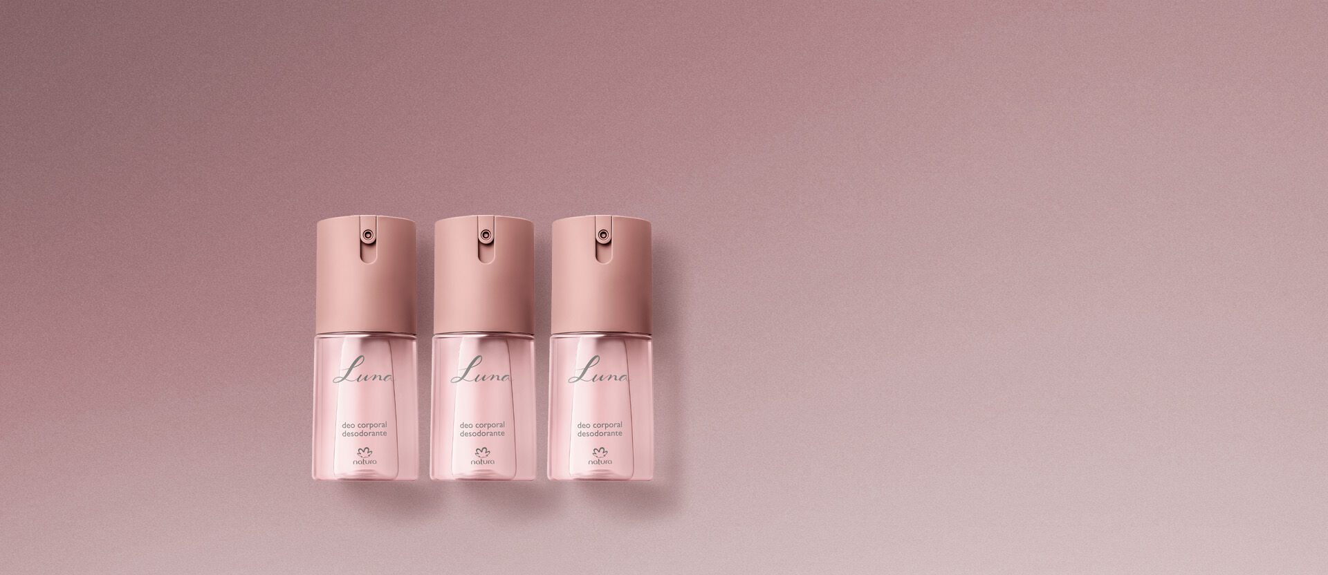 Kit Luna Desodorante Corporal Feminino 3 produtos