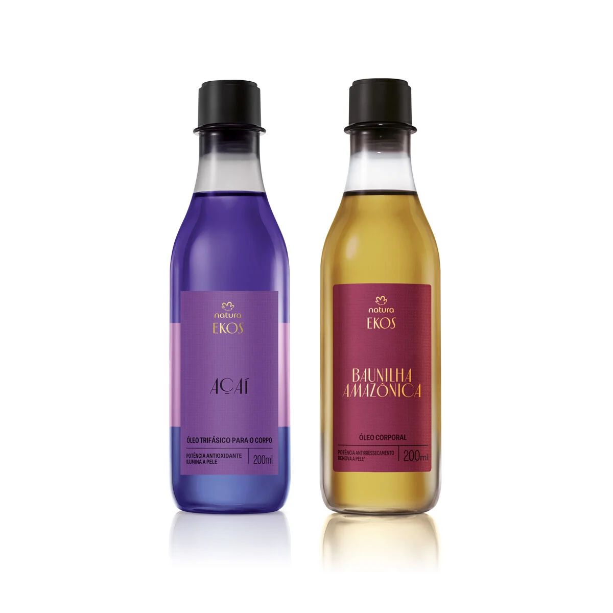 Kit Oleo Ekos Acai e Baunilha Amazonica 2 produtos