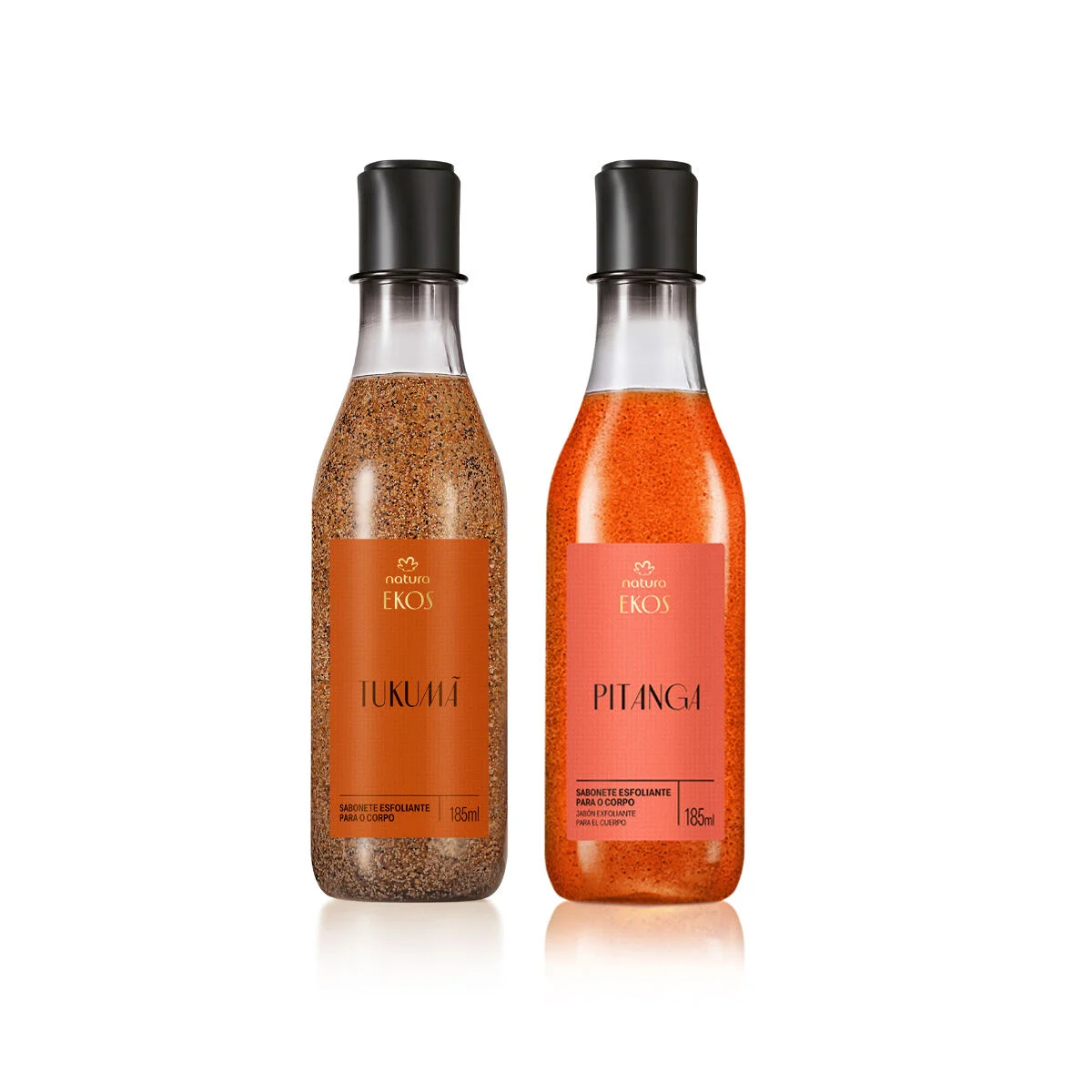 Kit Sabonete Liquido Esfoliante Ekos Tukuma e Pitanga 2 produtos
