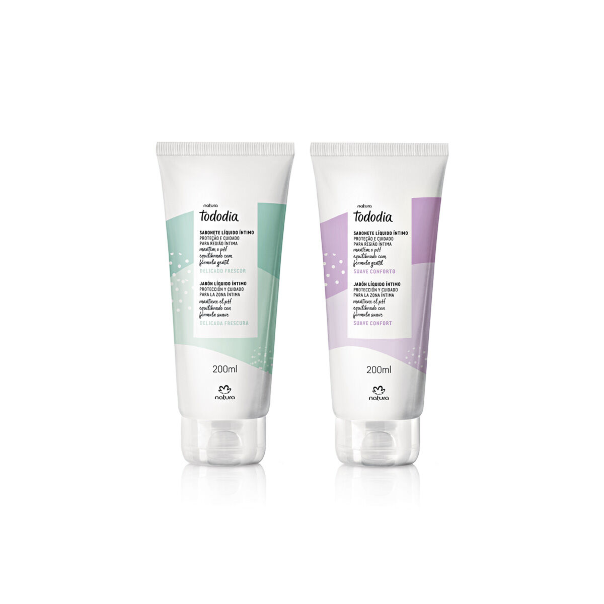 Kit Sabonete Liquido Intimo Tododia Suave Conforto e Delicado Frescor