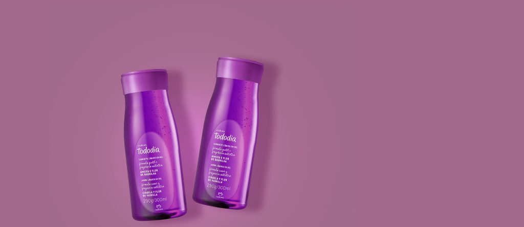 Kit Sabonete Líquido Tododia Ameixa e Flor de Baunilha (2 produtos)