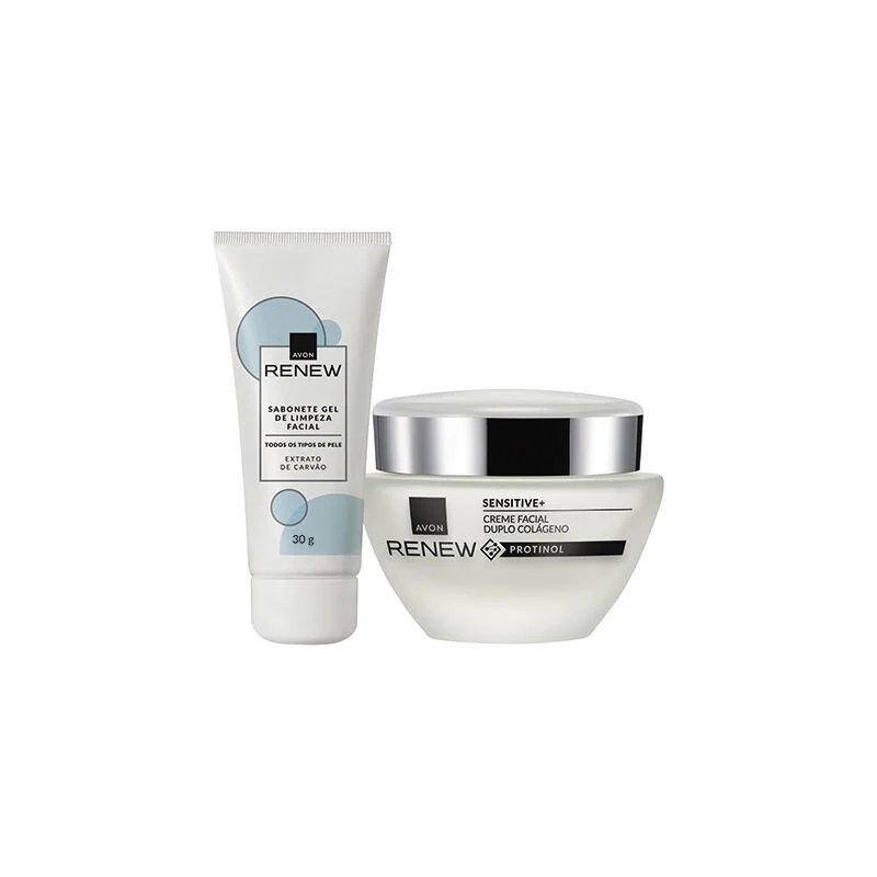 Kit Sensitive e Limpeza Renew