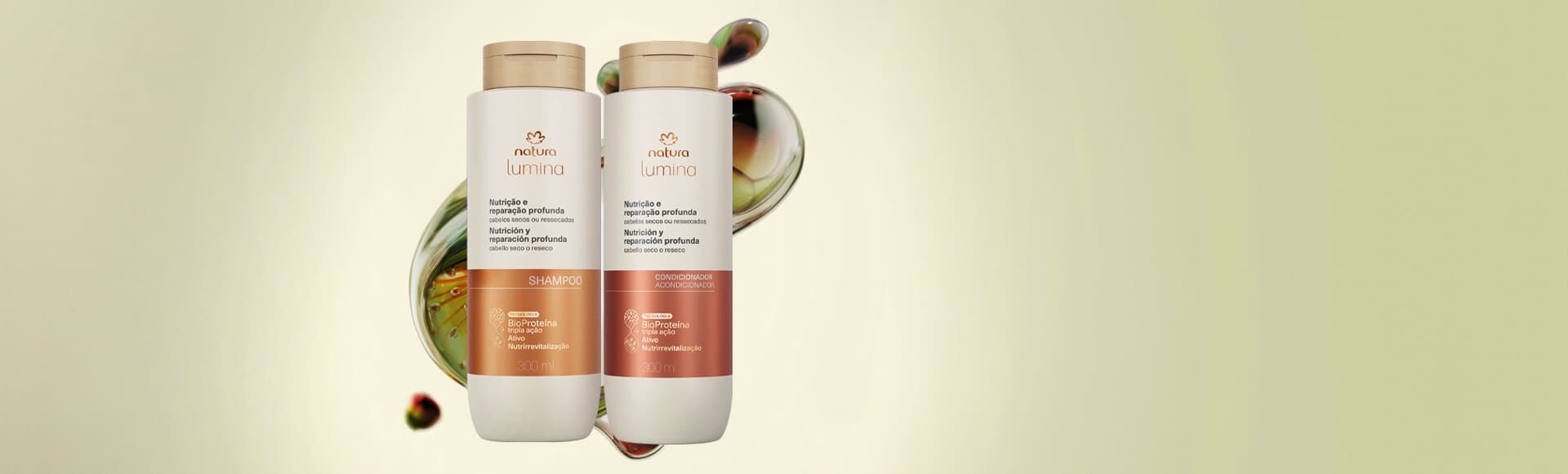 Kit Shampoo e Condicionador Nutricao e Reparacao