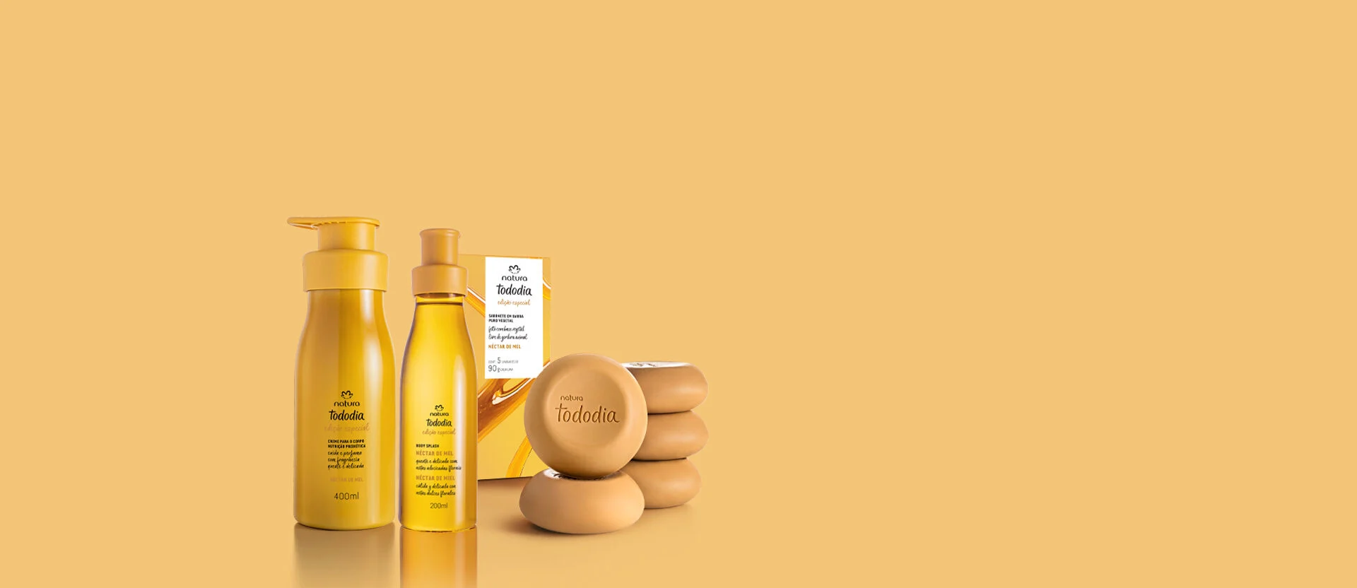 Kit Tododia Body Splash Creme para o Corpo e Sabonete