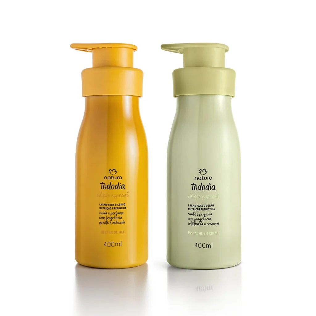 Kit Tododia Creme para o Corpo Néctar de Mel e Pistache (2 produtos)