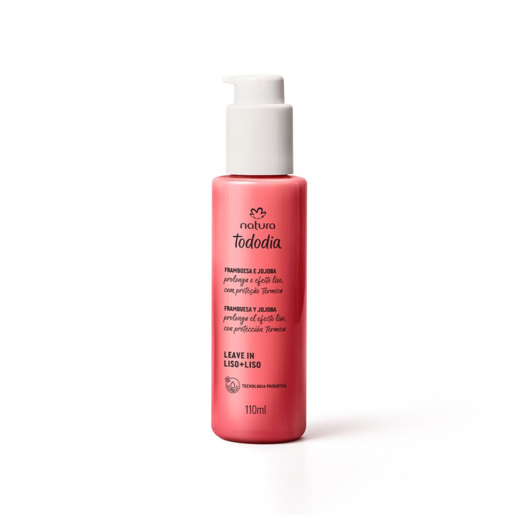 Leave In Liso+Liso Framboesa e Jojoba Tododia
