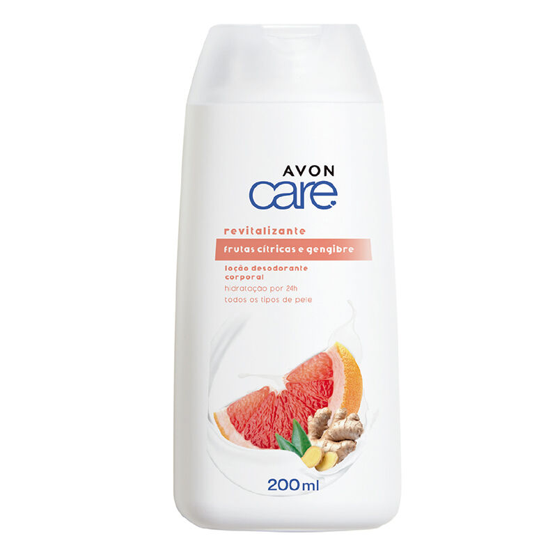 Locao Desodorante Corporal Frutas Citricas e Gengibre