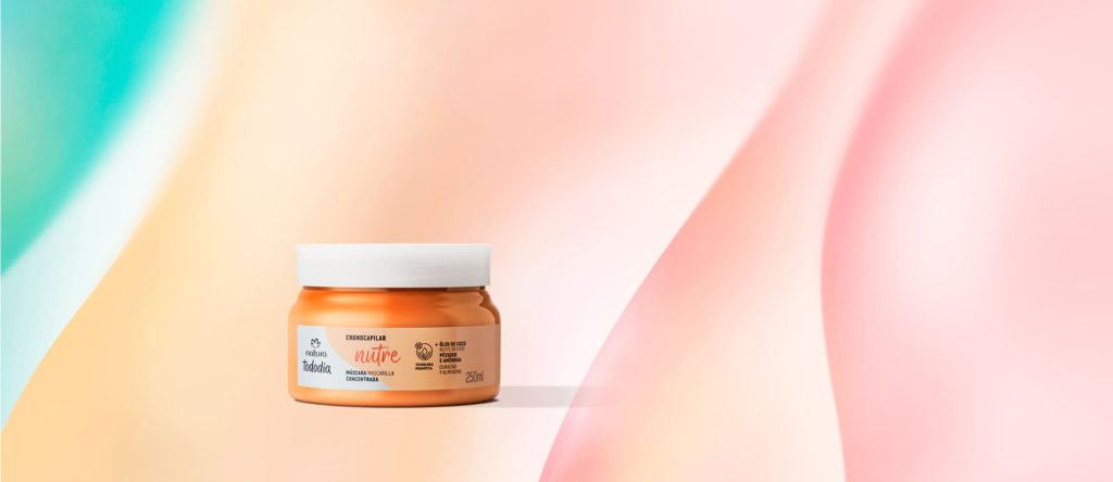 Máscara Capilar Nutrição Pêssego e Amêndoa Tododia 250ml