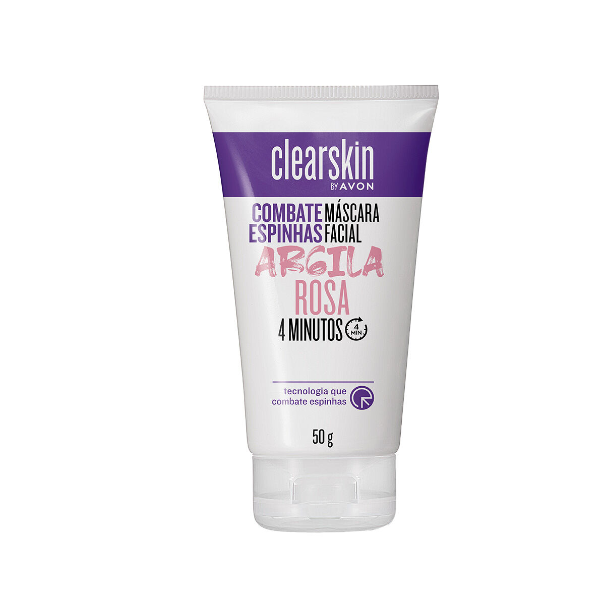 Mascara Facial de Argila Rosa