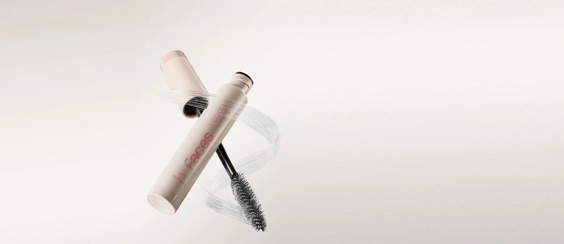 Mascara para Cilios e Sobrancelhas Incolor Faces