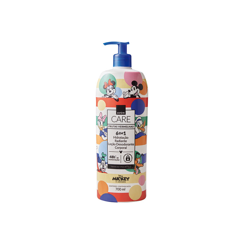 Mickey e Amigos Frutas Vermelhas Locao Corporal