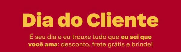 O seu dia chegou com TU DO na Minha Loja