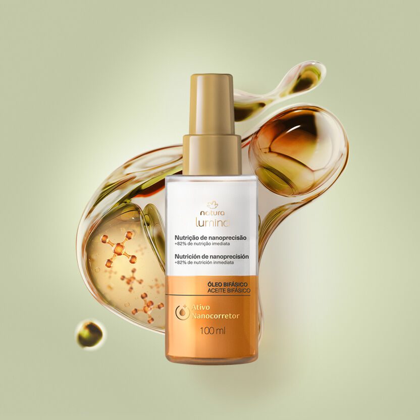Óleo Bifásico Lumina Nutrição de Nanoprecisão