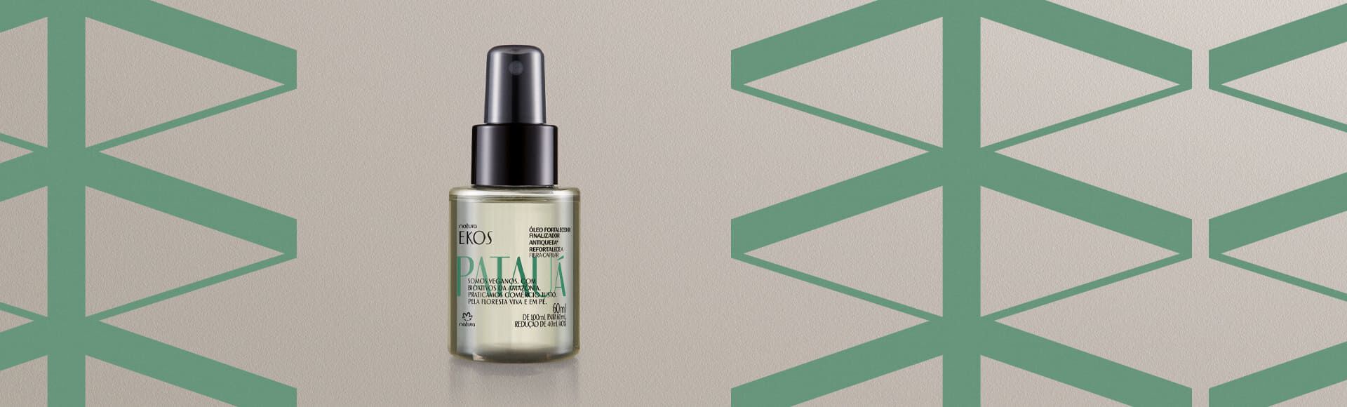 Oleo Capilar Antiqueda Finalizador e Fortalecedor Ekos Pataua 60ml