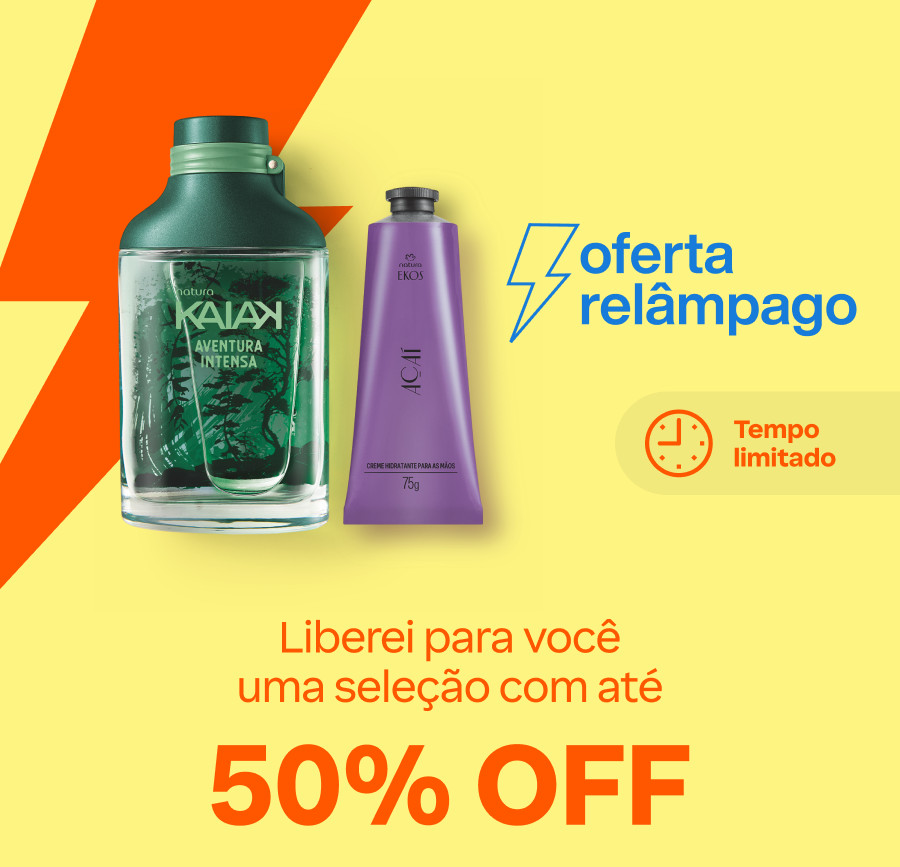 Preparei uma super oferta com ate 50OFF
