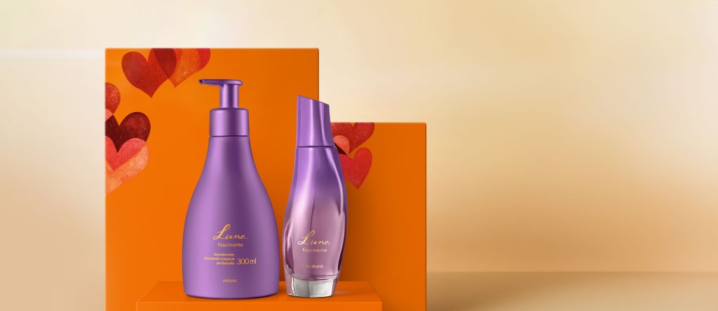 Presente Namorados Colônia 75ml + Hidratante Luna Fascinante
