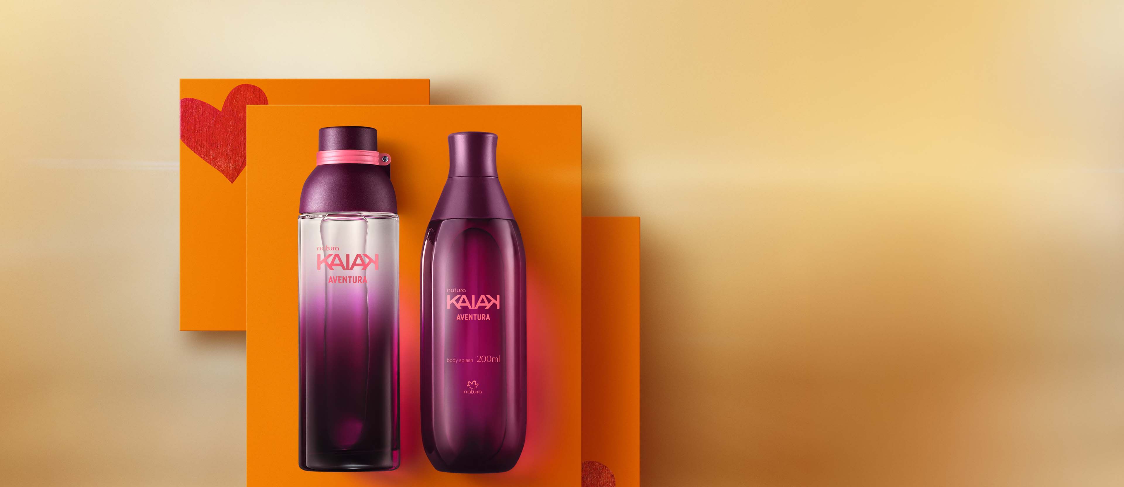 Presente Namorados Colonia Body Splash Feminino Kaiak Aventura