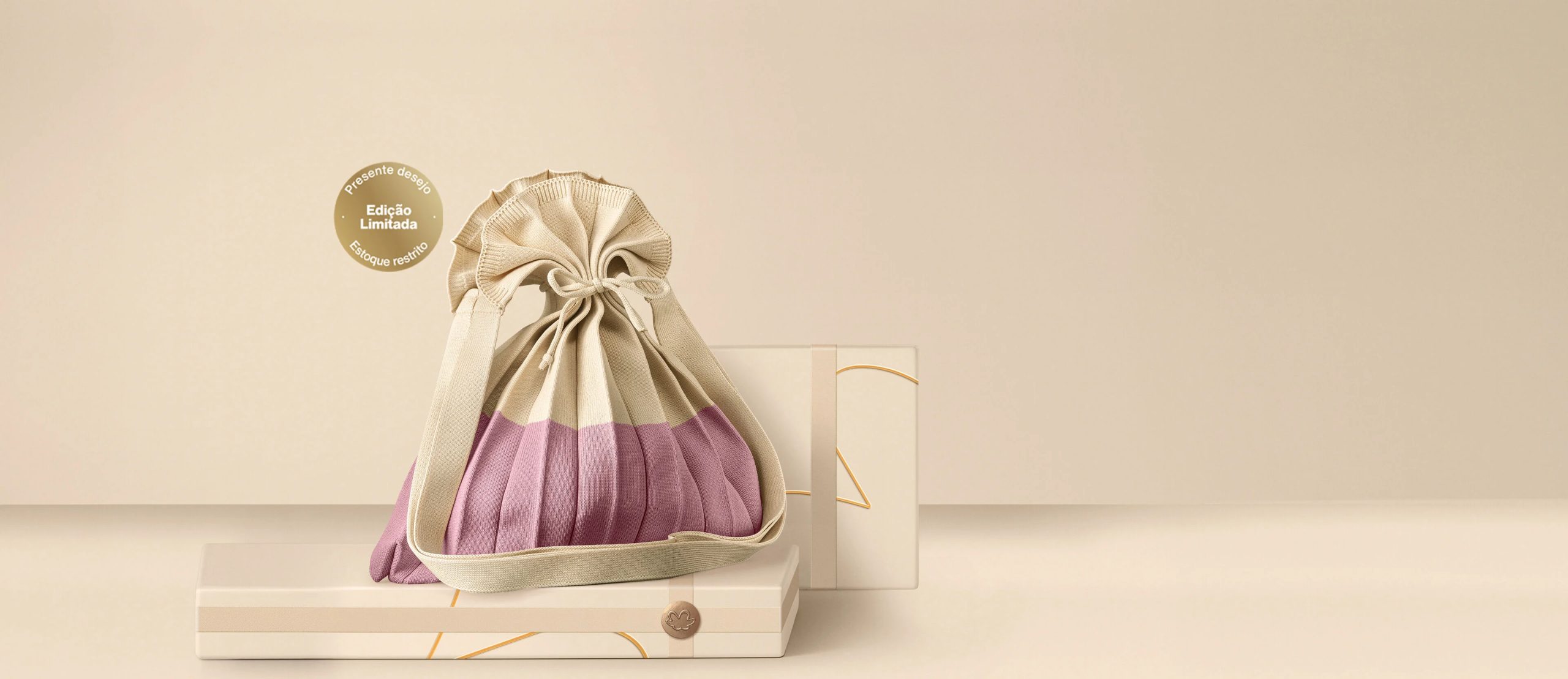 Presente Natura Bolsa de Malha Plissada scaled